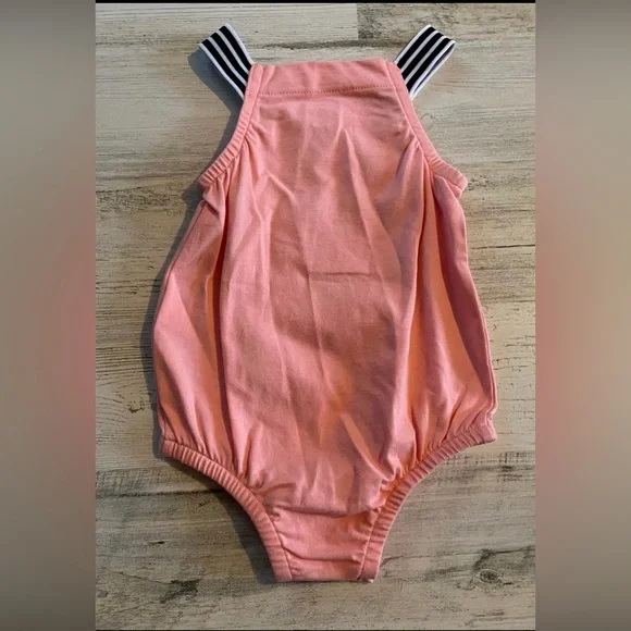Adidas Girls Bubble Romper/Sunsuit Size 6 months - Picture 2 of 3